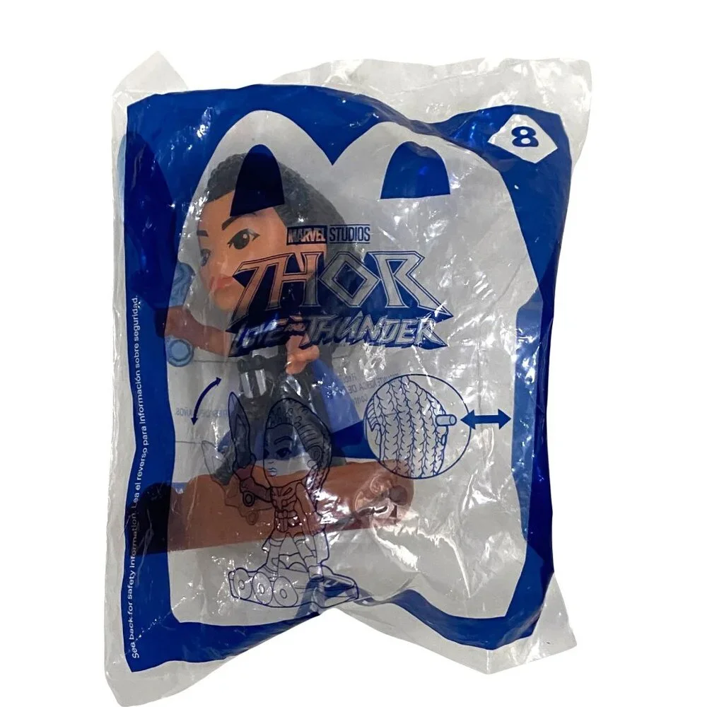 McDonalds Kids Happy Meal Toy Lot of 4 Elemental Mermaid‎ Lightyear Valkyrie
